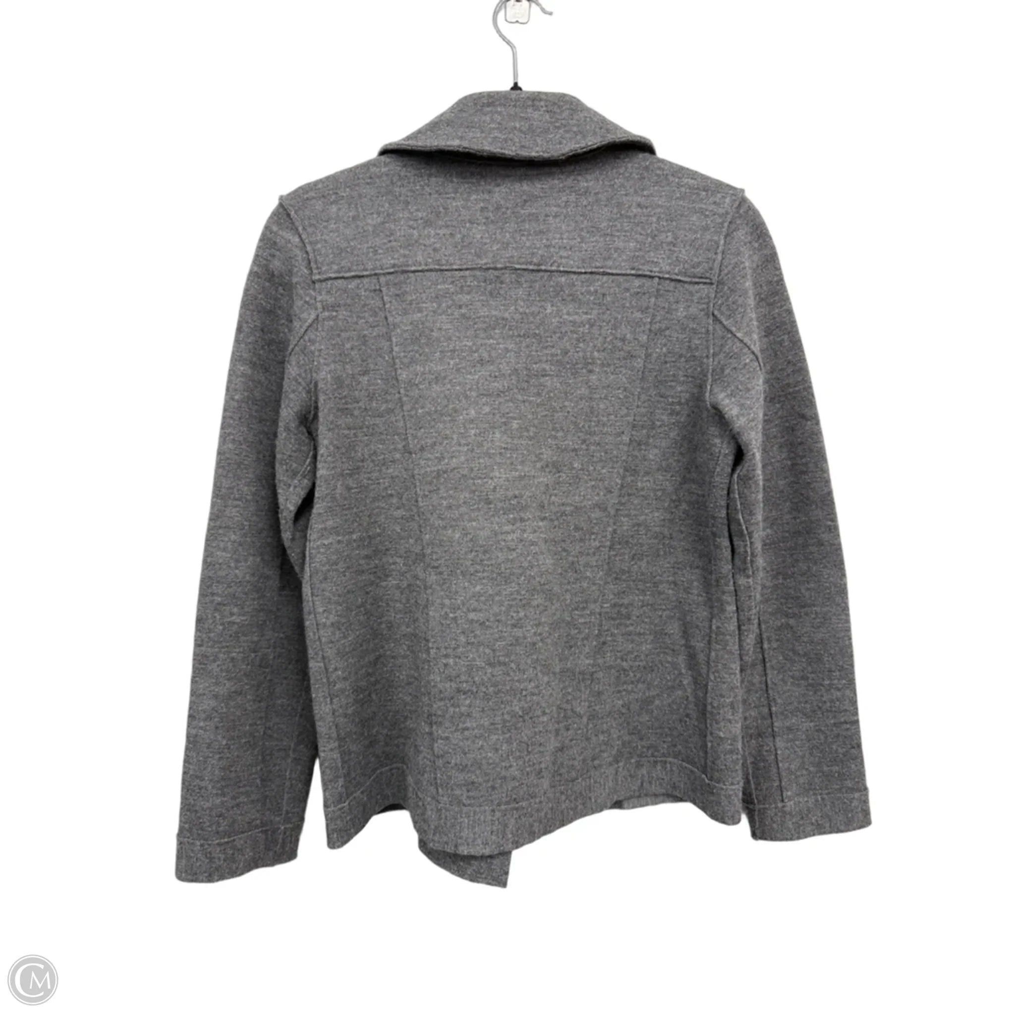 Jacket Other By Eileen Fisher In Grey, Size: Xs