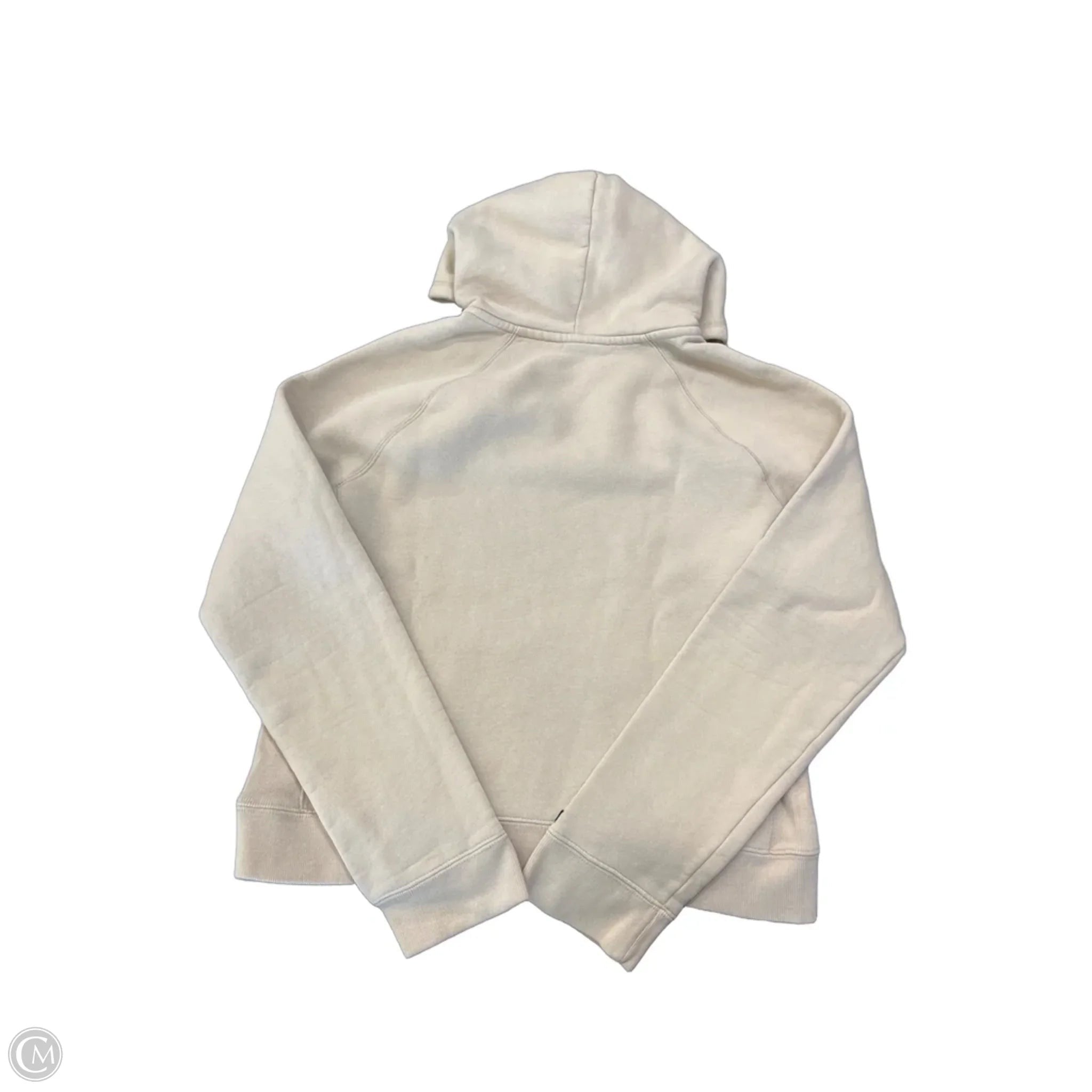 Sweatshirt Hoodie By Abercrombie And Fitch In Tan, Size: L