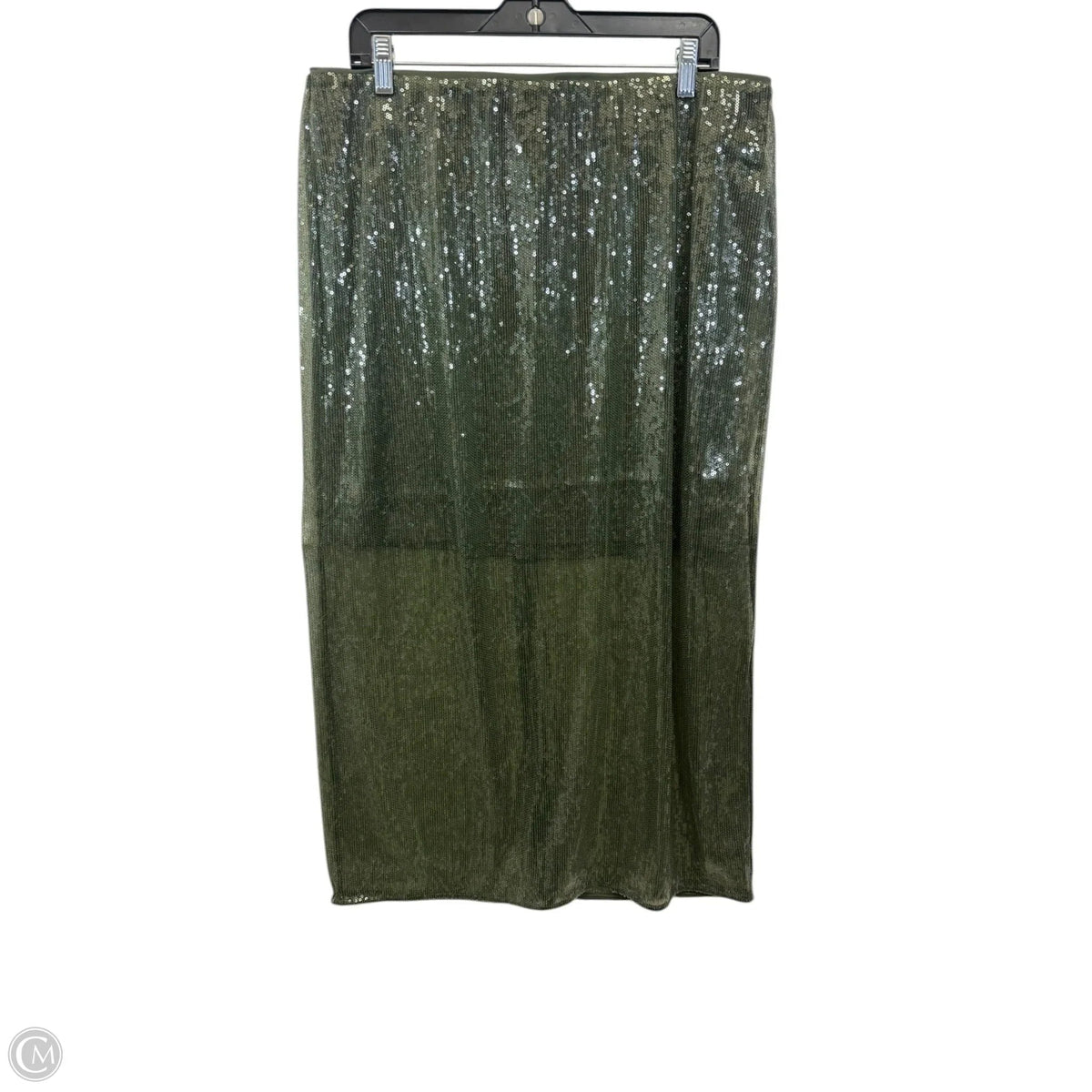 Skirt Maxi By A New Day In Green, Size: Xl