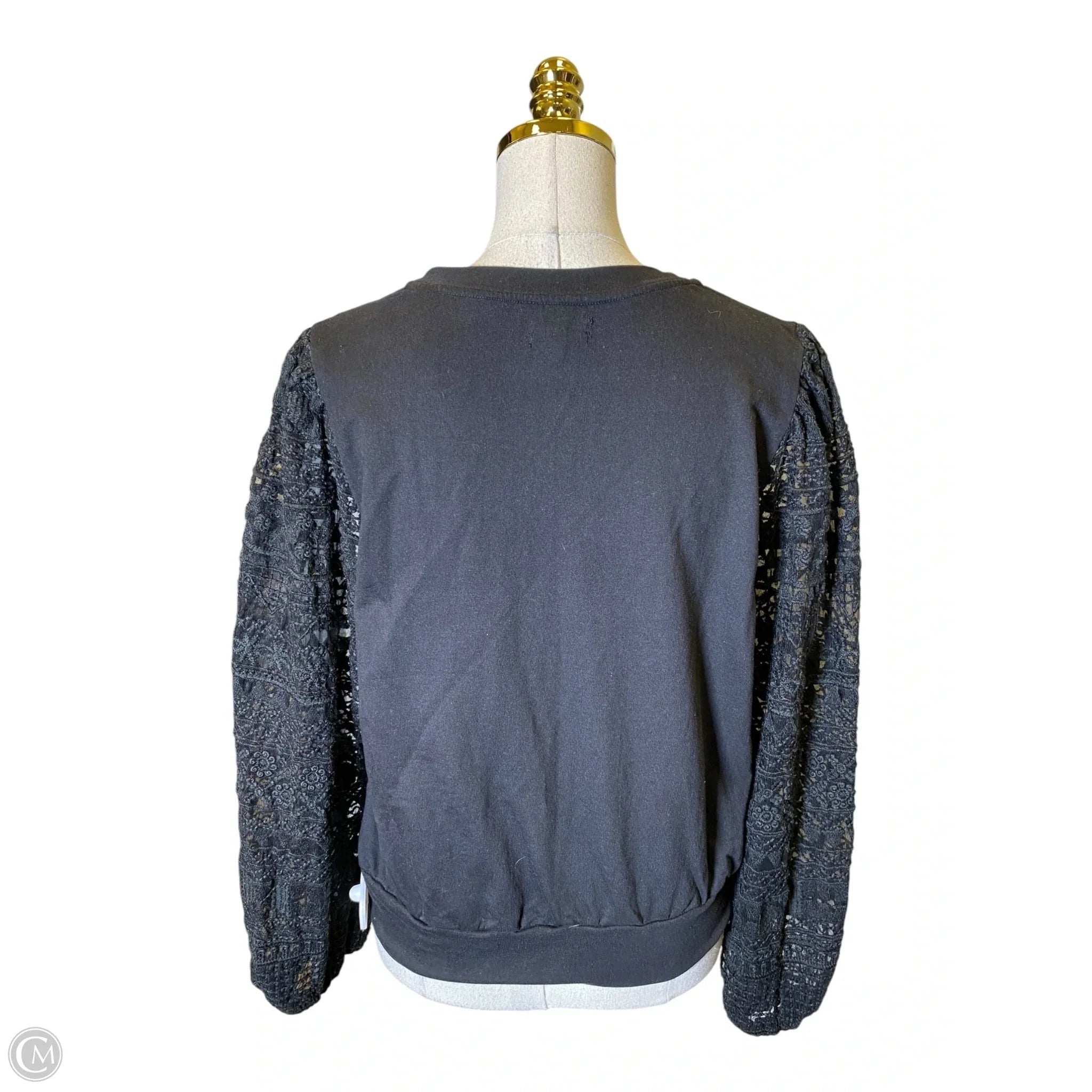 Sweatshirt Crewneck By The Odells In Black, Size: M