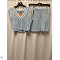 Skirt Set 2pc By Clothes Mentor In Blue, Size: S
