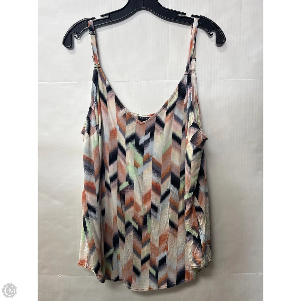 Tank Top By Torrid In Green, Size: 2x