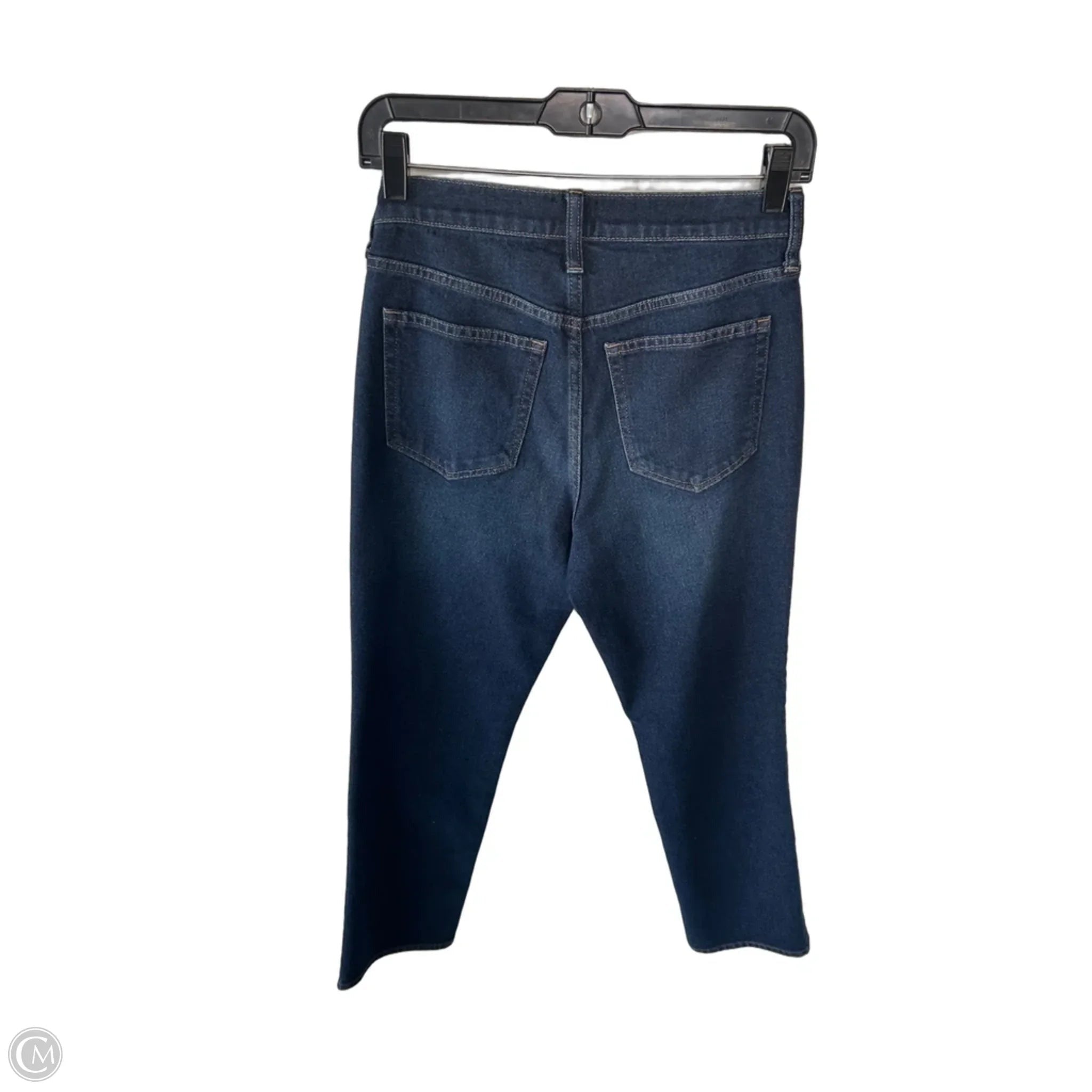 Jeans Straight By J. Crew In Blue Denim, Size: 2