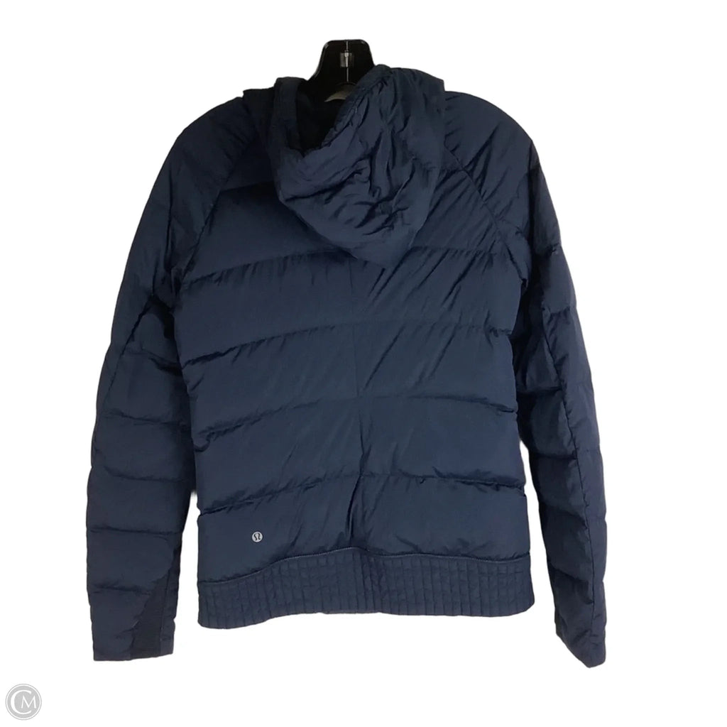 Jacket Puffer & Quilted By Lululemon In Navy, Size: 6