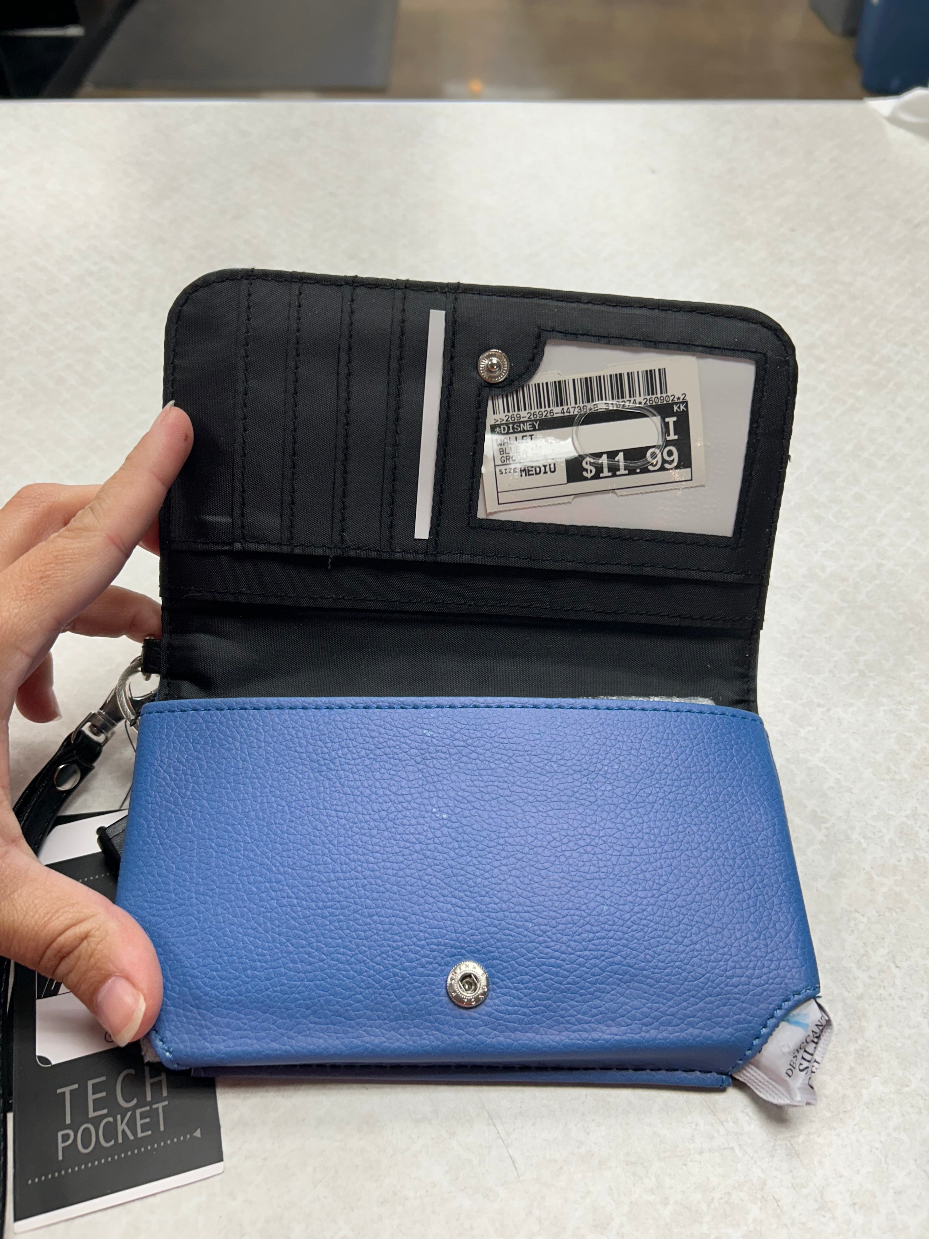 Wallet By Disney In Blue, Size:Medium