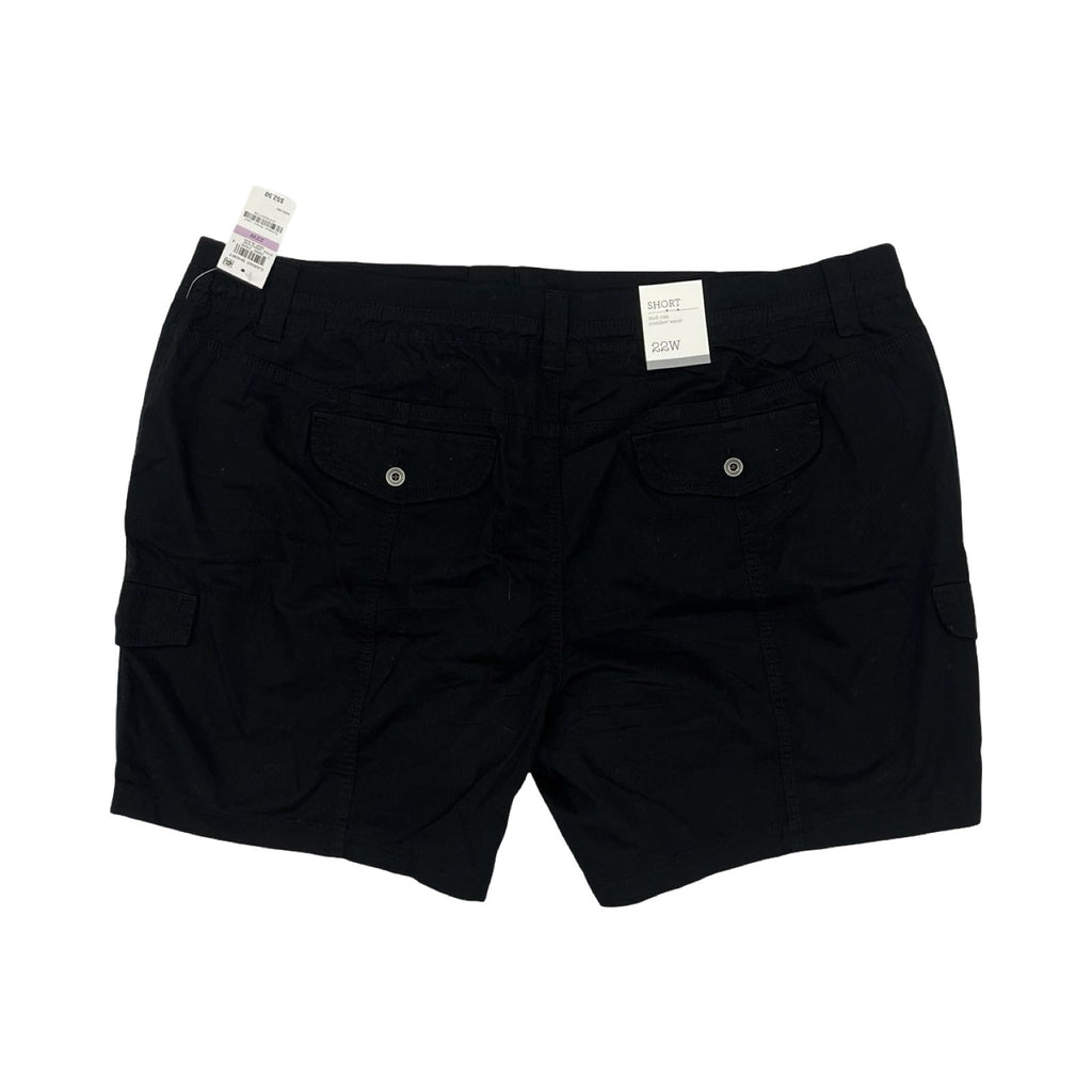Shorts By Style And Company In Black, Size:22