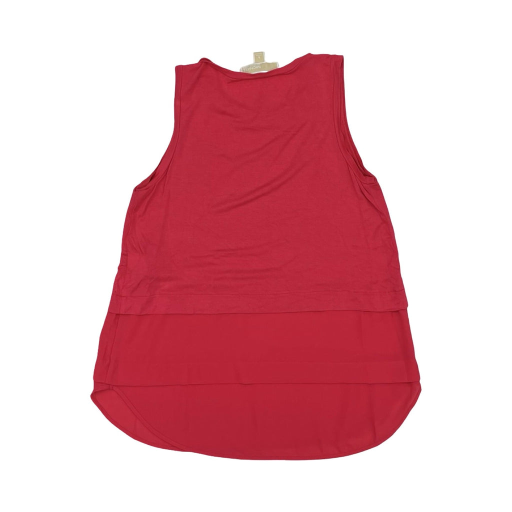 Top Sleeveless Designer By Michael Kors In Pink, Size:S