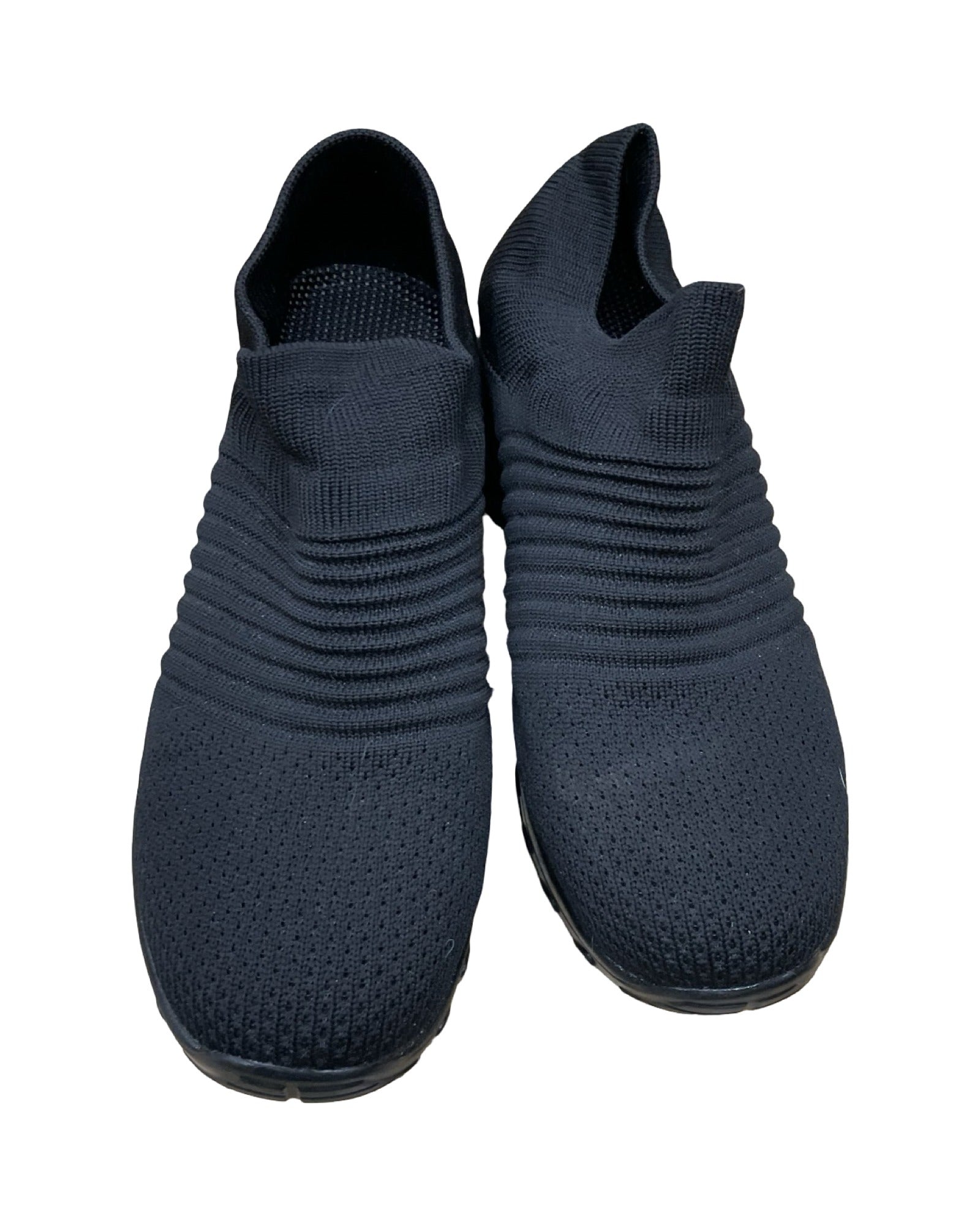 Shoes Athletic By Clothes Mentor In Black, Size:7.5