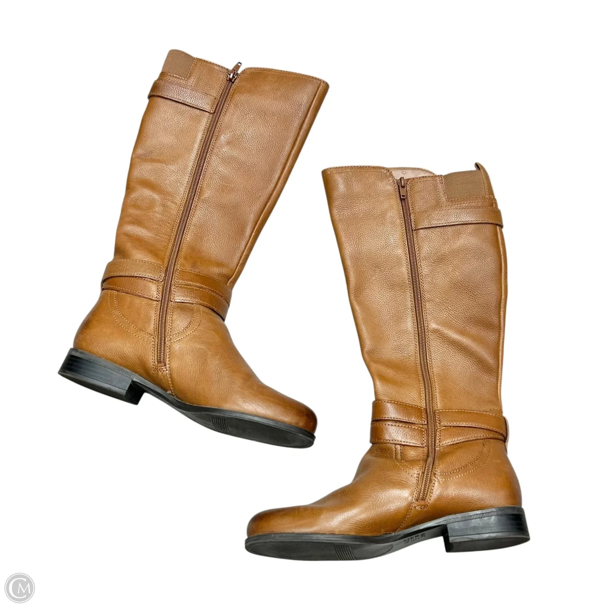 Boots Knee Flats By Naturalizer In Tan, Size: 7.5