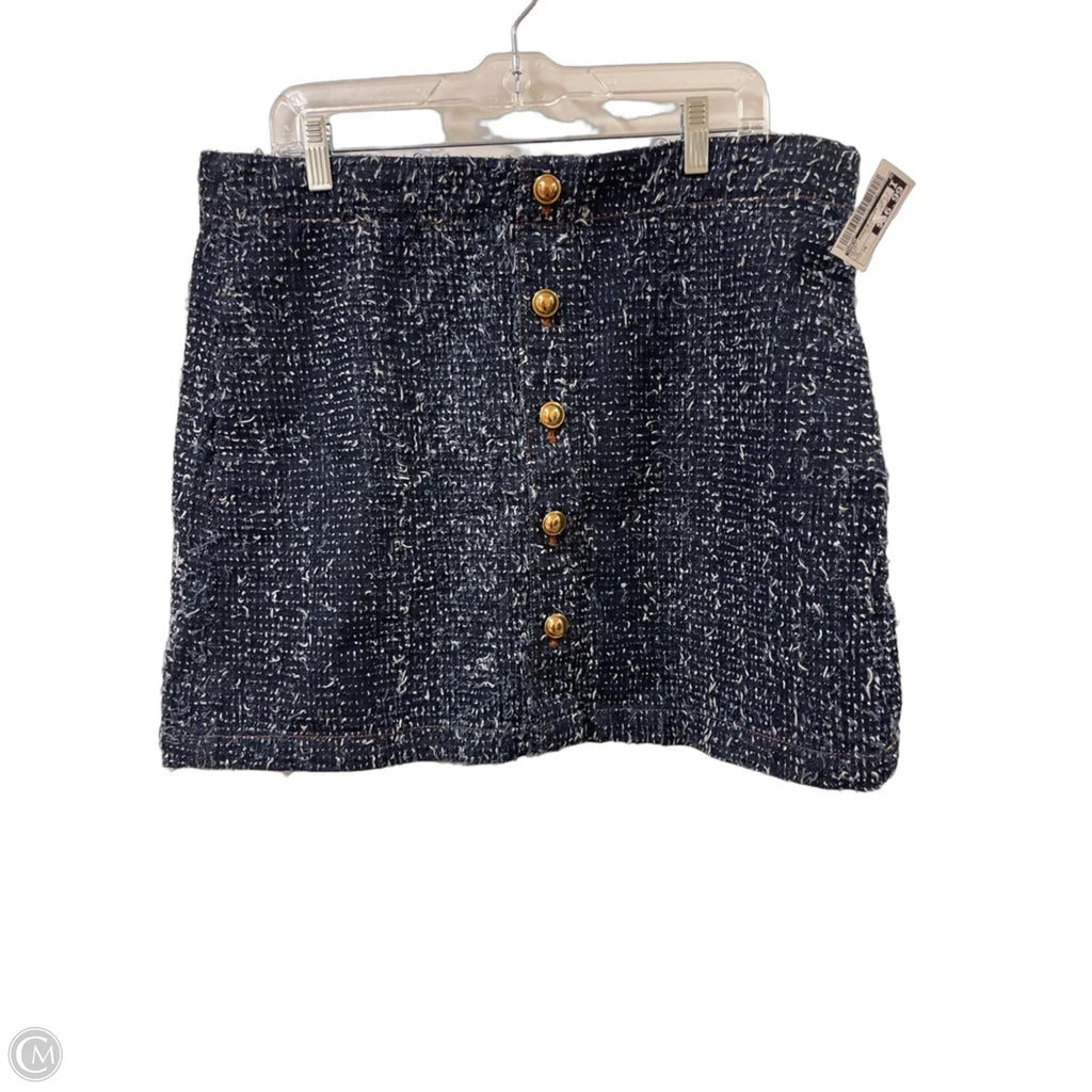 Skirt Mini & Short By Maeve In Navy, Size: 16