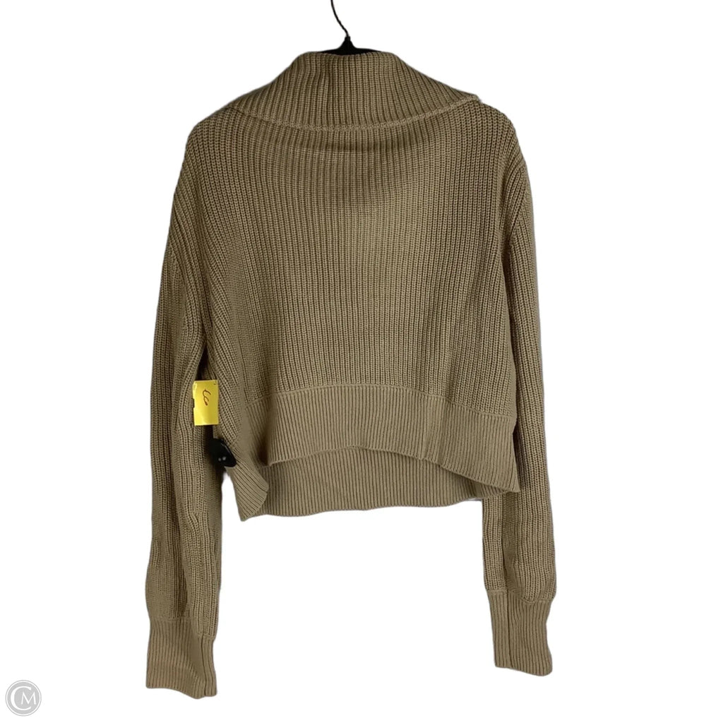 Sweater By Varley In Tan, Size: L