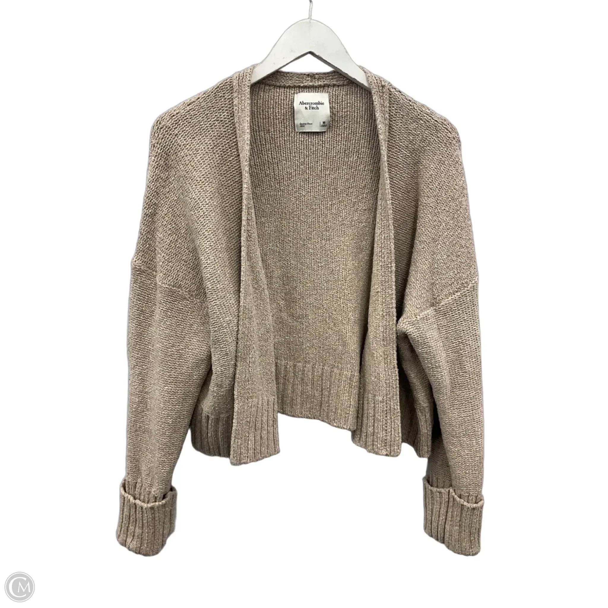 Cardigan By Abercrombie And Fitch In Brown, Size: M