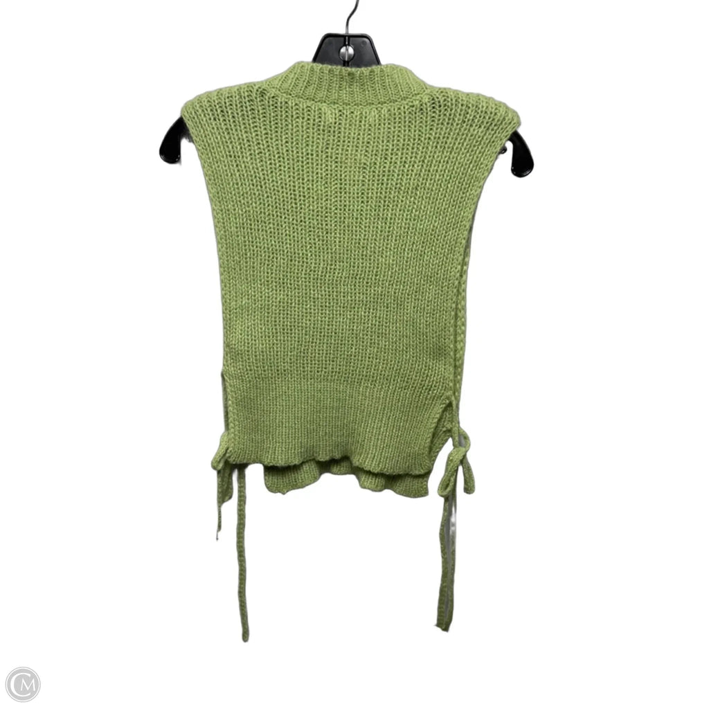 Vest Sweater By Hyfve In Green, Size: S