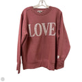 Sweatshirt Crewneck By Clothes Mentor In Pink, Size: L