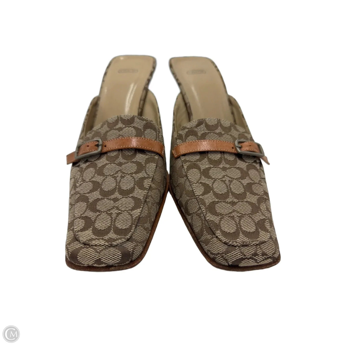 Shoes Designer By Coach In Tan, Size: 7.5