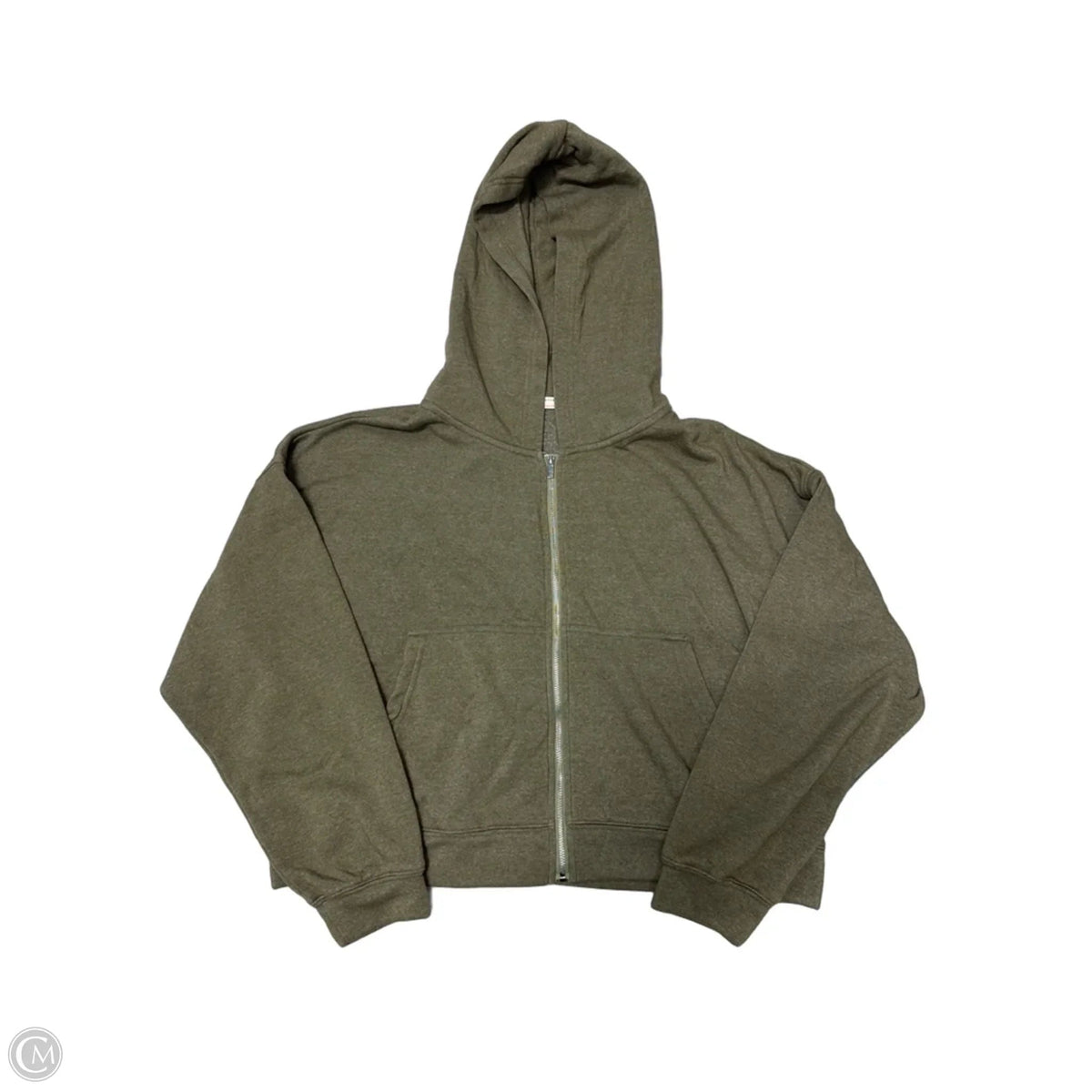 Jacket Fleece By Free People In Green, Size: M