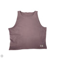 Athletic Tank Top By Under Armour In Mauve, Size: M