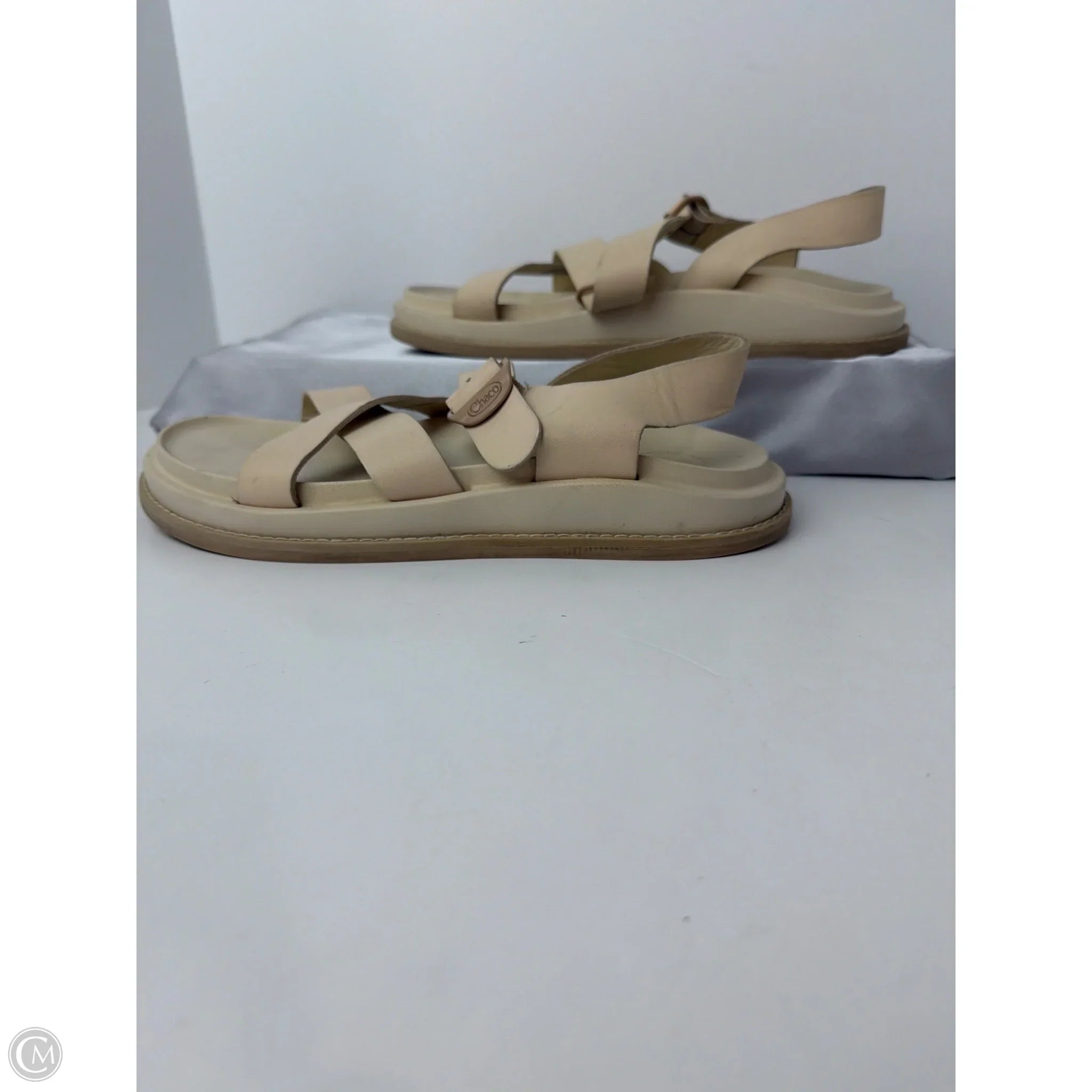 Sandals Flats By Chacos In Cream, Size: 8