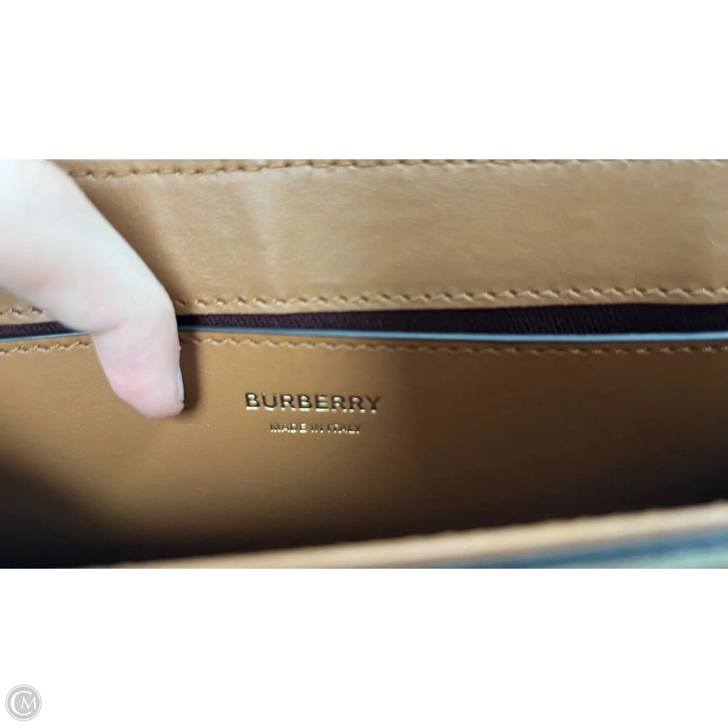 Clutch Luxury Designer By Burberry, Size: Medium