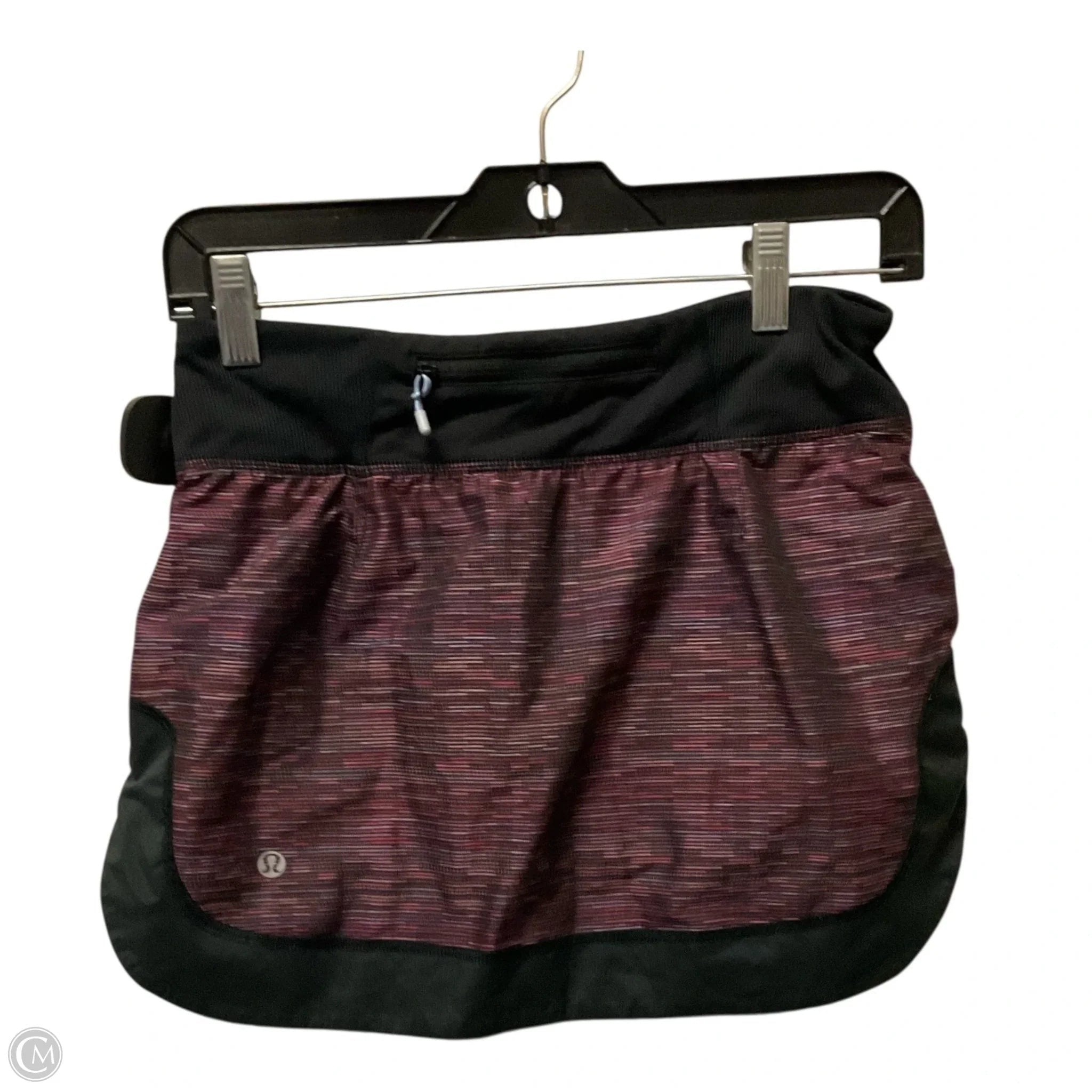 Athletic Shorts By Lululemon In Pink, Size: 4