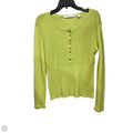 Top Long Sleeve By Tommy Hilfiger In Green, Size: L