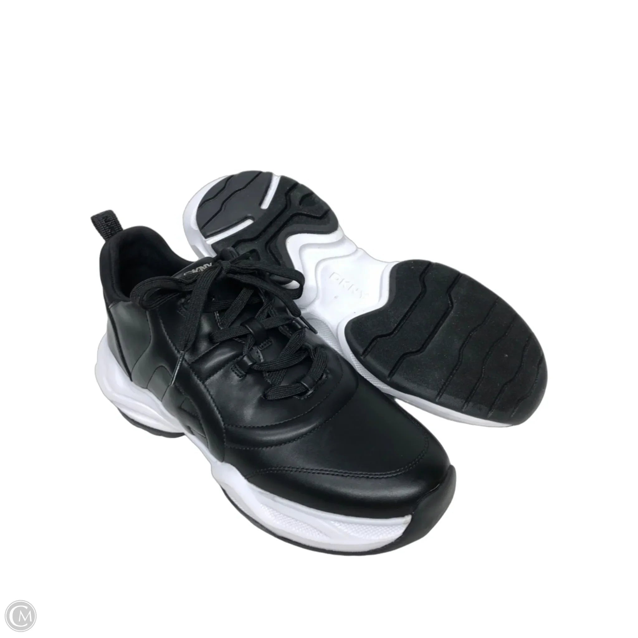 Shoes Sneakers By Dkny In Black, Size: 9.5