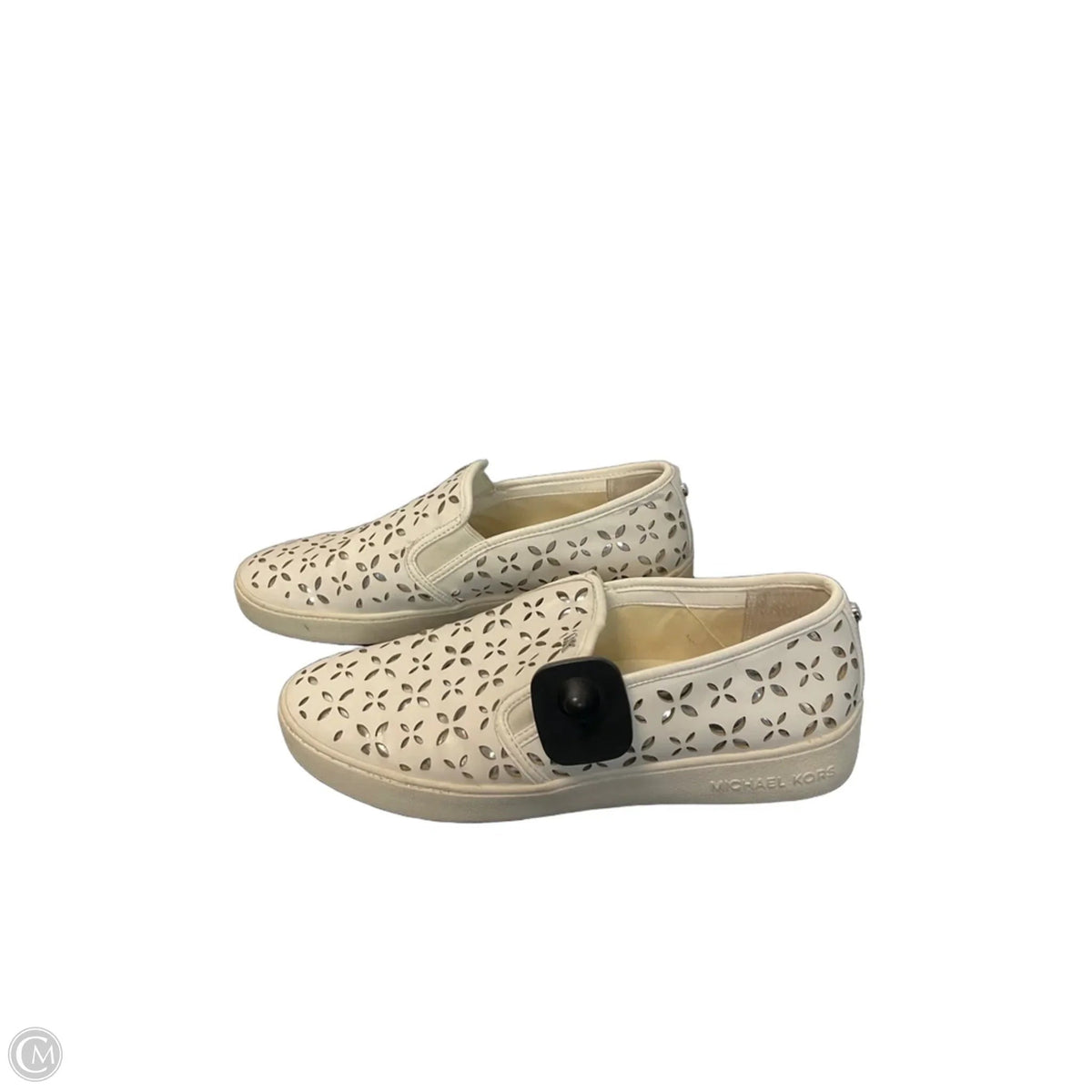 Shoes Flats By Michael By Michael Kors In White, Size: 9.5
