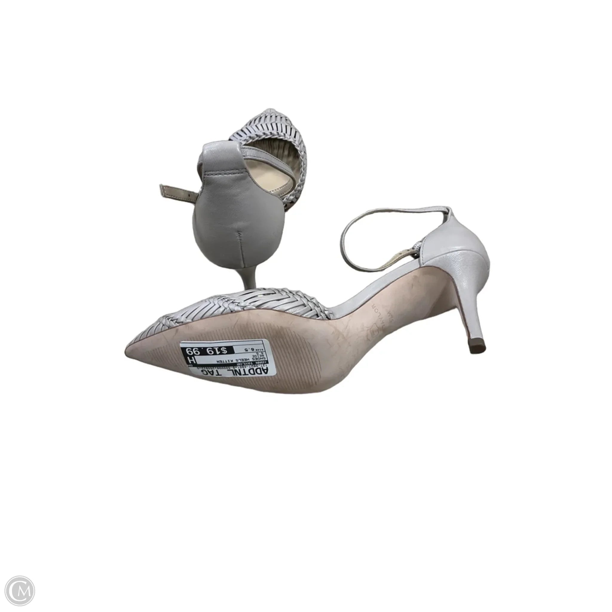 Shoes Heels Kitten By Ann Taylor In Beige, Size: 6.5