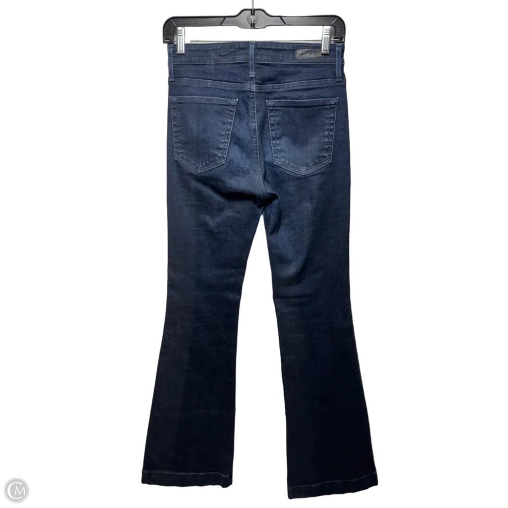 Janis High Rise Flare Jeans By Adriano Goldschmied In Blue Denim, Size: 2/26