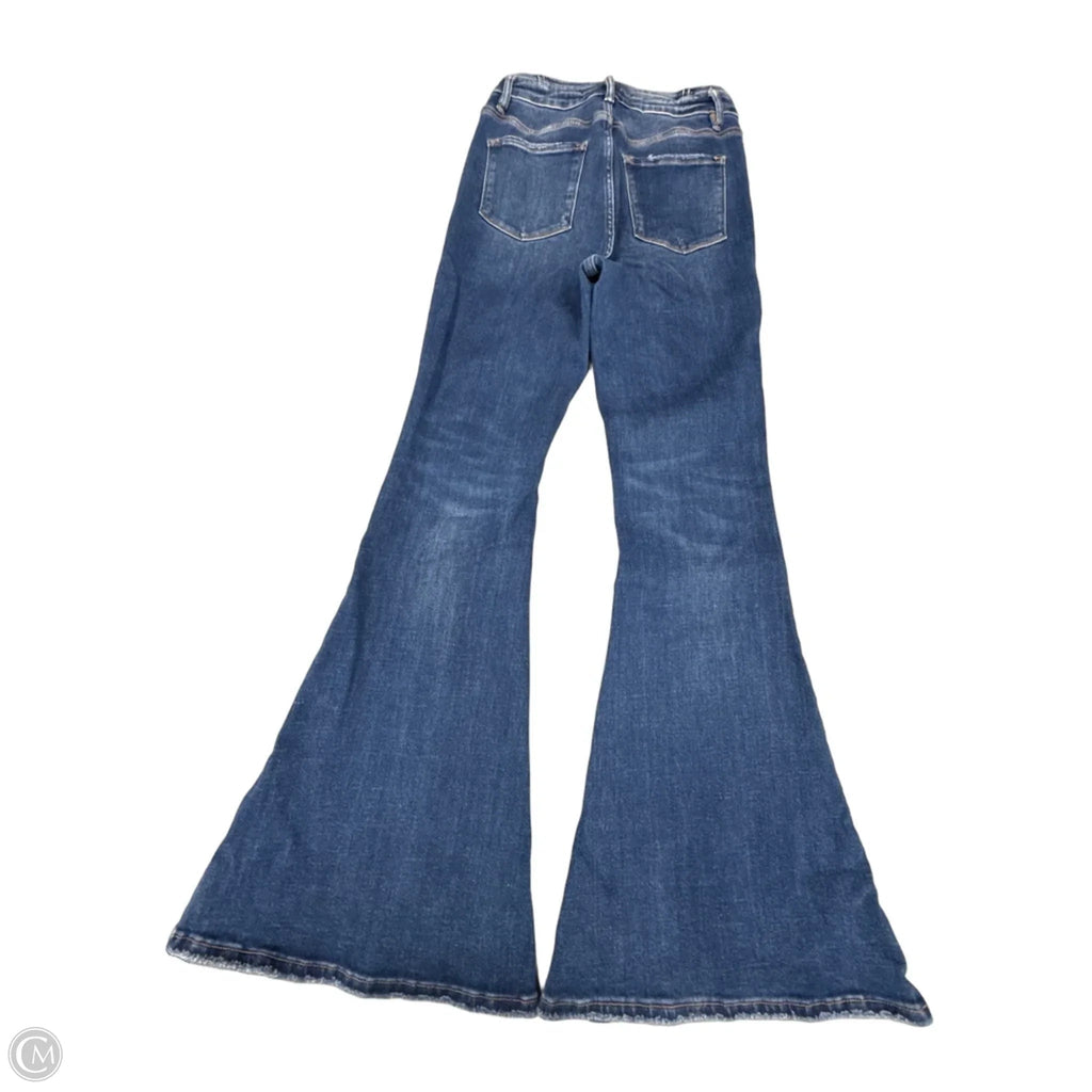Jeans Flared By Cmc In Blue Denim, Size: 6