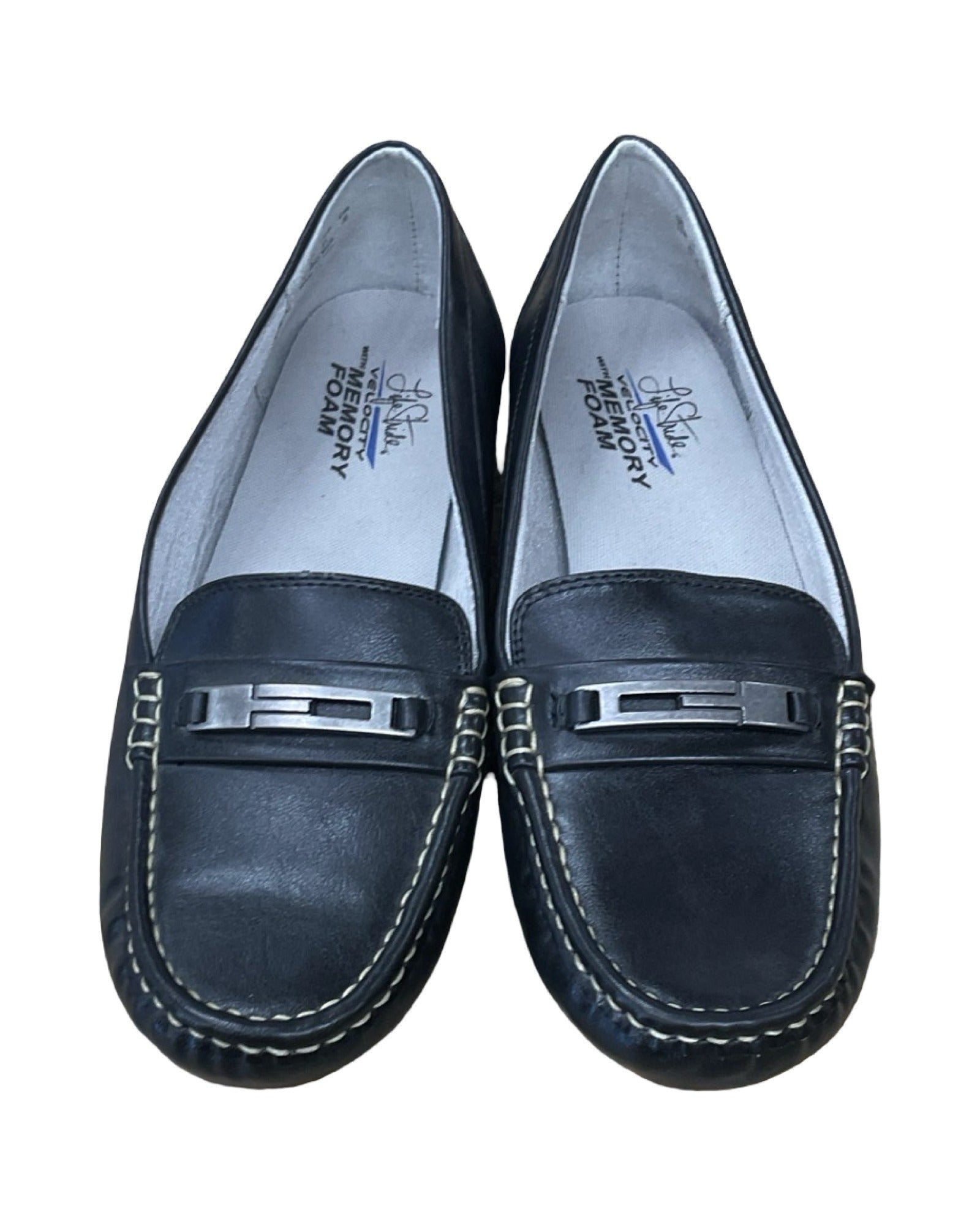 Shoes Flats By Life Stride In Black, Size:11