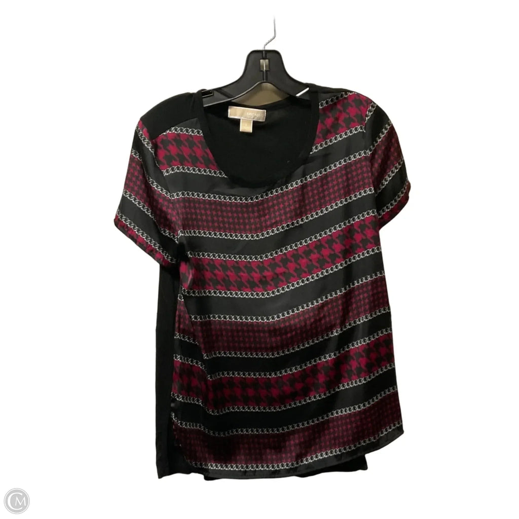 Top Short Sleeve Basic By Michael By Michael Kors In Black, Size: S