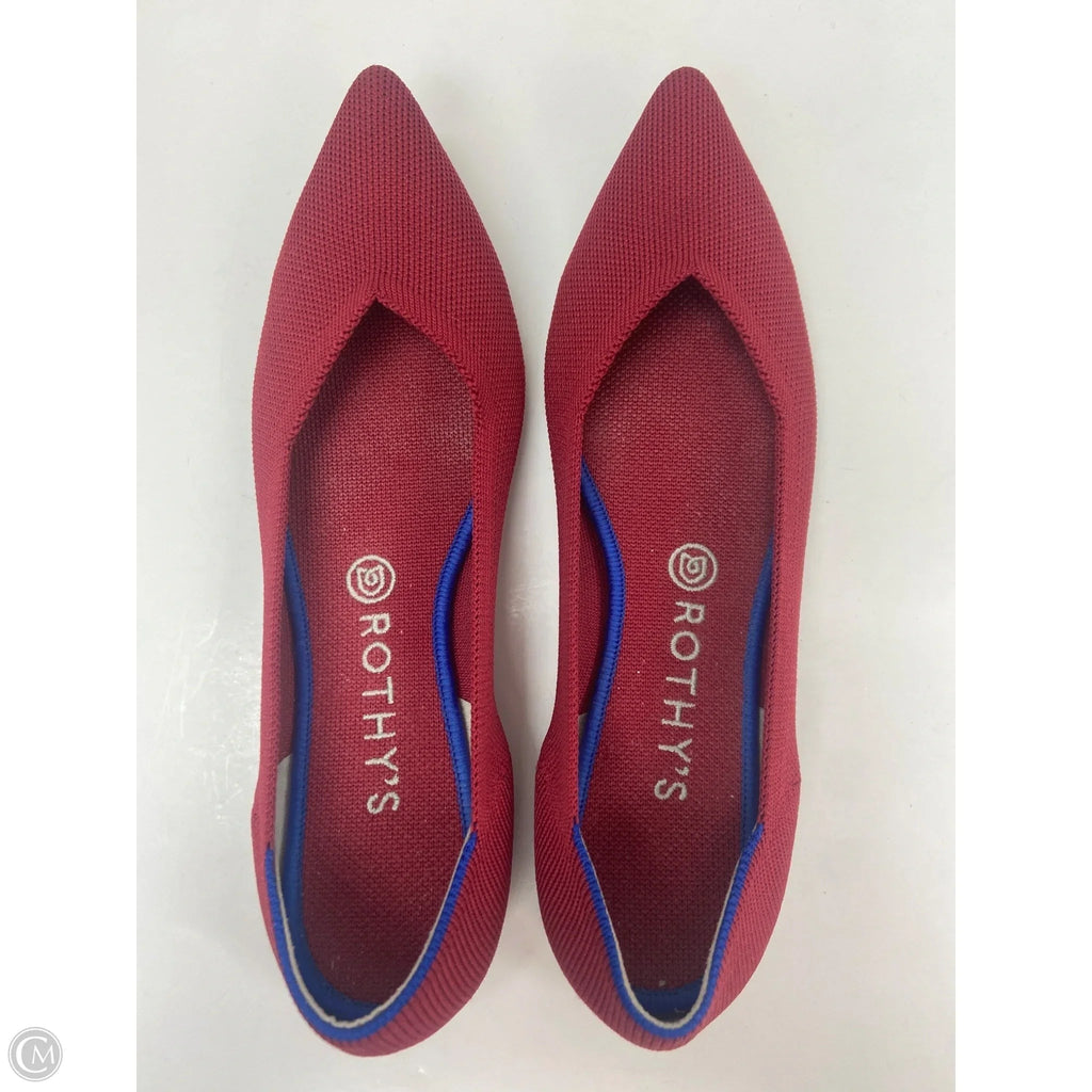 Shoes Flats By Rothys In Red, Size: 10