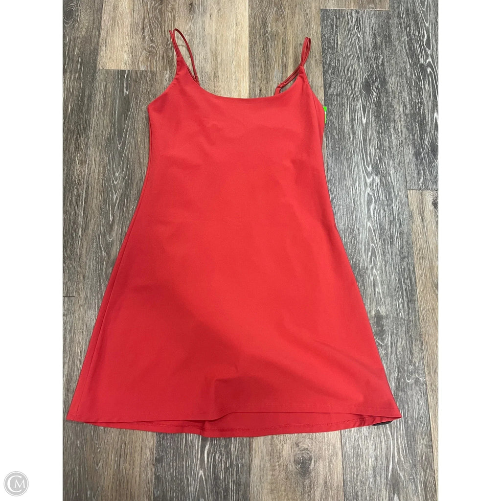 Dress Casual Midi By Abercrombie And Fitch In Orange, Size: Xs