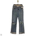 Jeans Wide Leg By Abercrombie And Fitch In Blue Denim, Size: 6
