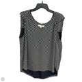 Top Sleeveless By Loft In Navy, Size: Xl