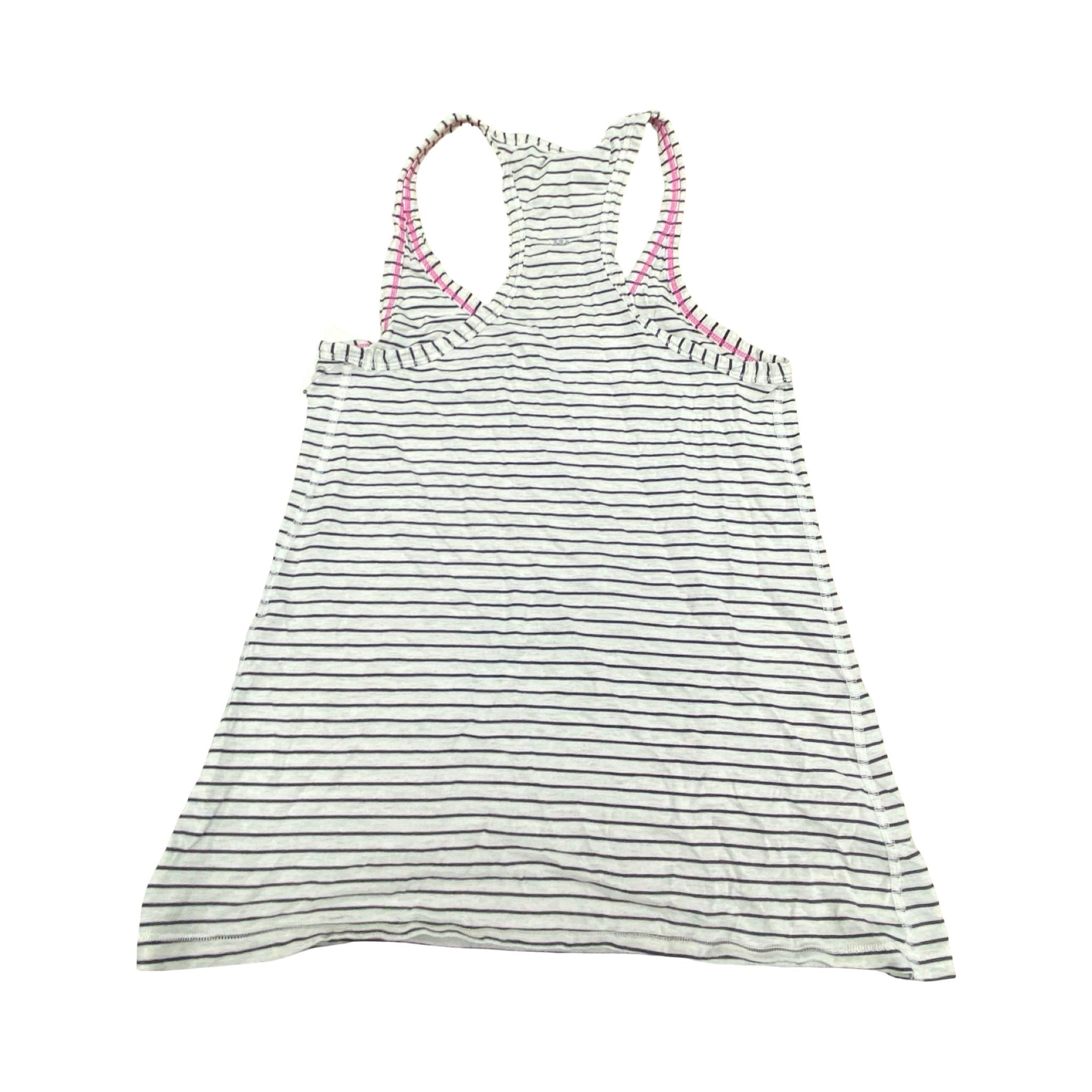 Athletic Tank Top By Lululemon In Striped Pattern, Size:S