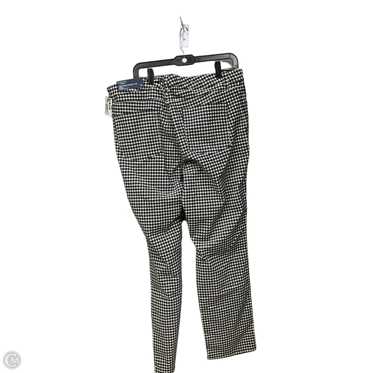 Pants Dress By Talbots In Plaid Pattern, Size: 16