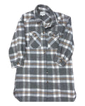 Coat Other By Clothes Mentor In Grey & White, Size:1X