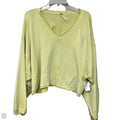 Top Long Sleeve By Free People In Yellow, Size: Xs