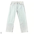 Jeans Straight By Abercrombie And Fitch In Blue Denim, Size: 14