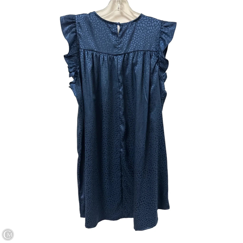 Dress Casual Short By Umgee In Blue, Size: M