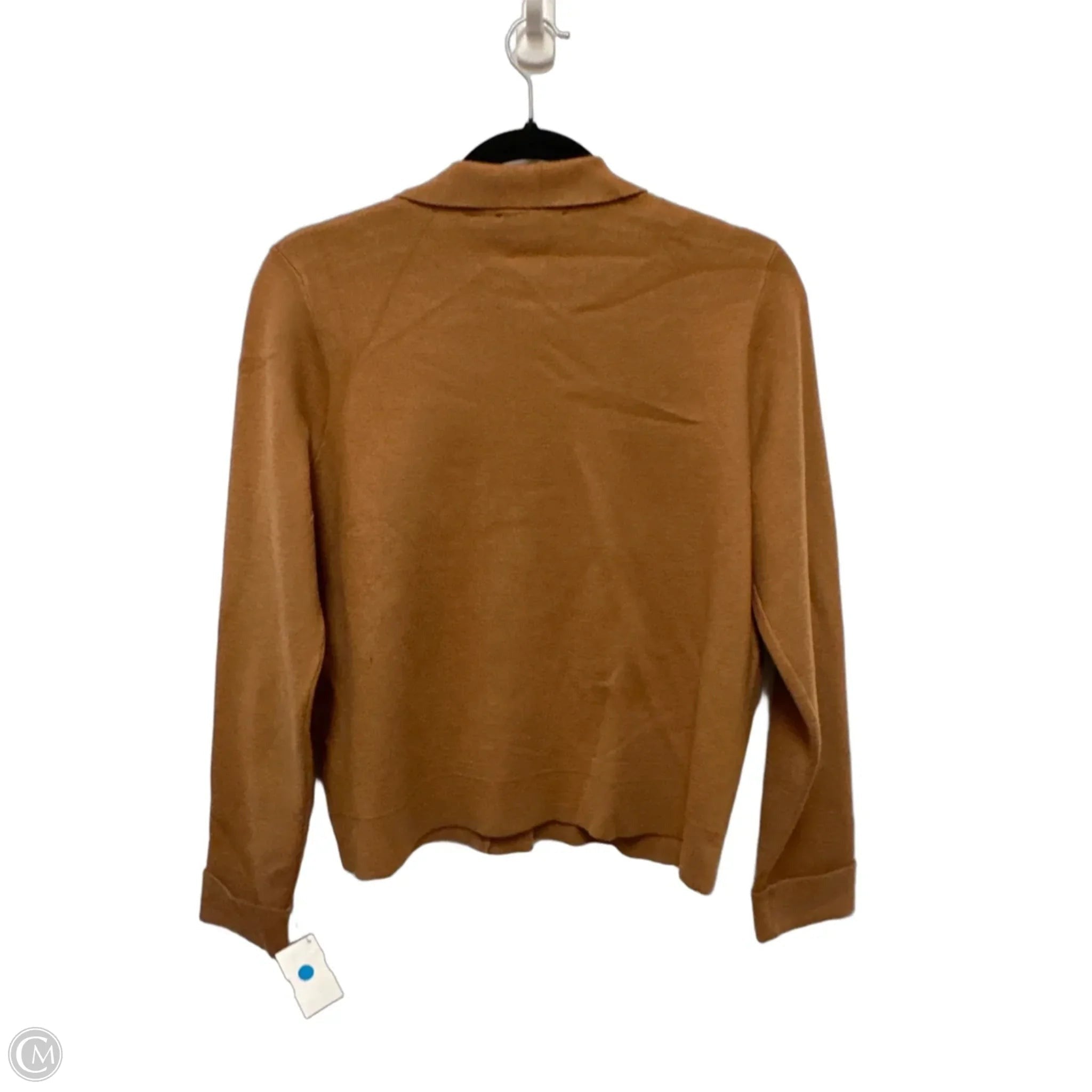 Sweater Cardigan By T Tahari In Brown, Size: S