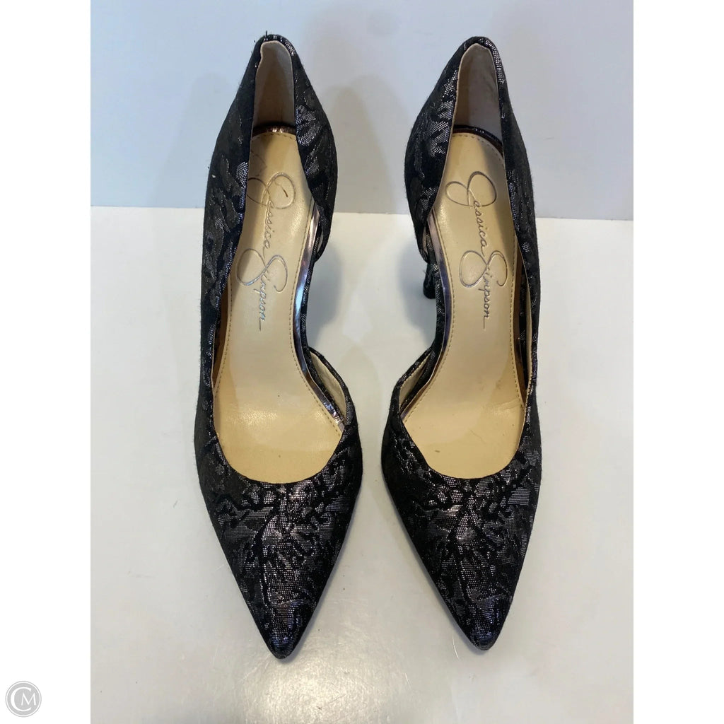 Shoes Heels Stiletto By Jessica Simpson In Black, Size: 7