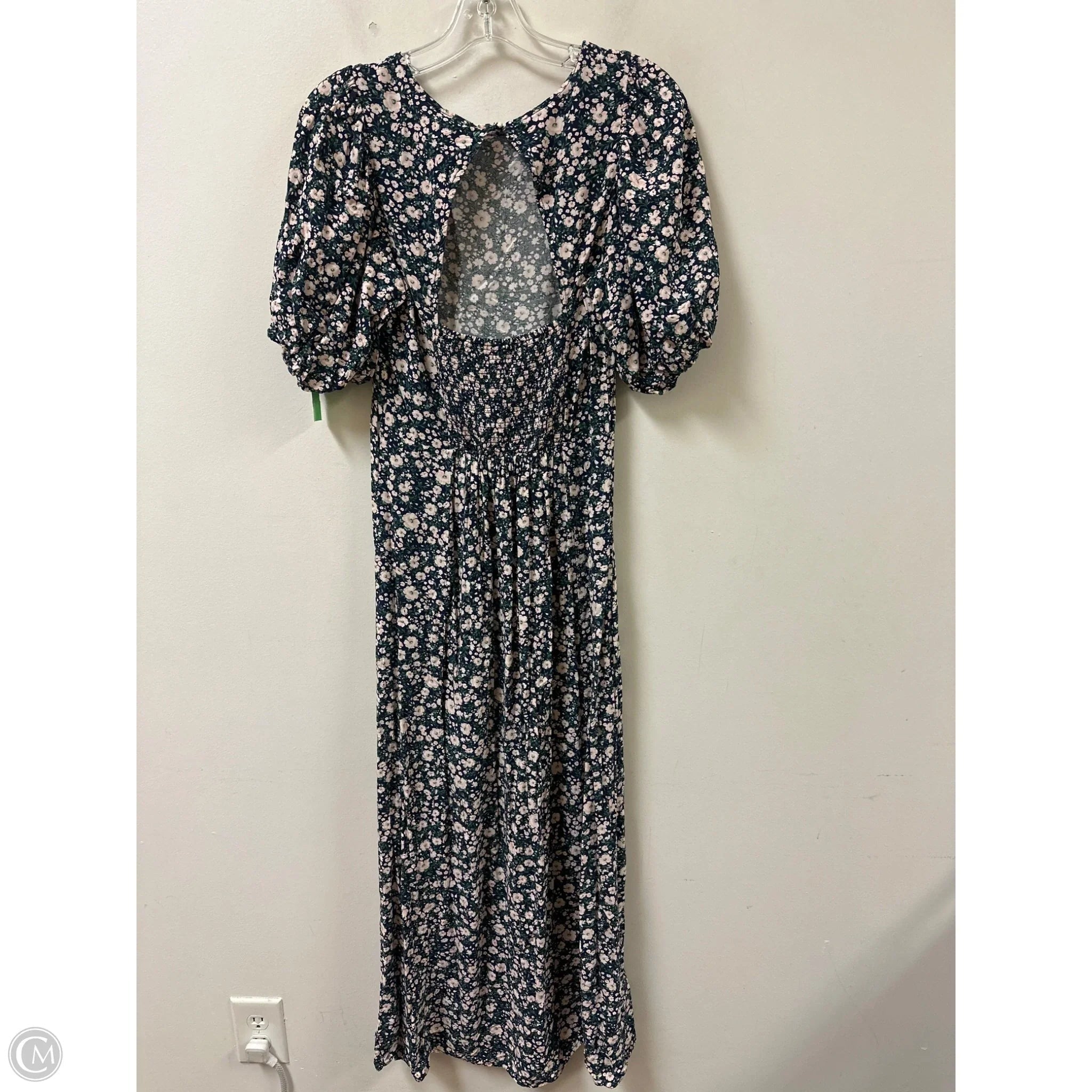 Dress Casual Maxi By Old Navy In Blue & Pink, Size: M
