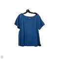 Top Short Sleeve By Crown And Ivy In Blue, Size: L