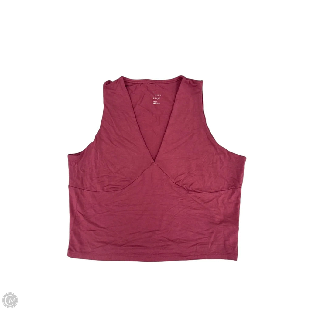 Tank Top By A New Day In Pink, Size: L