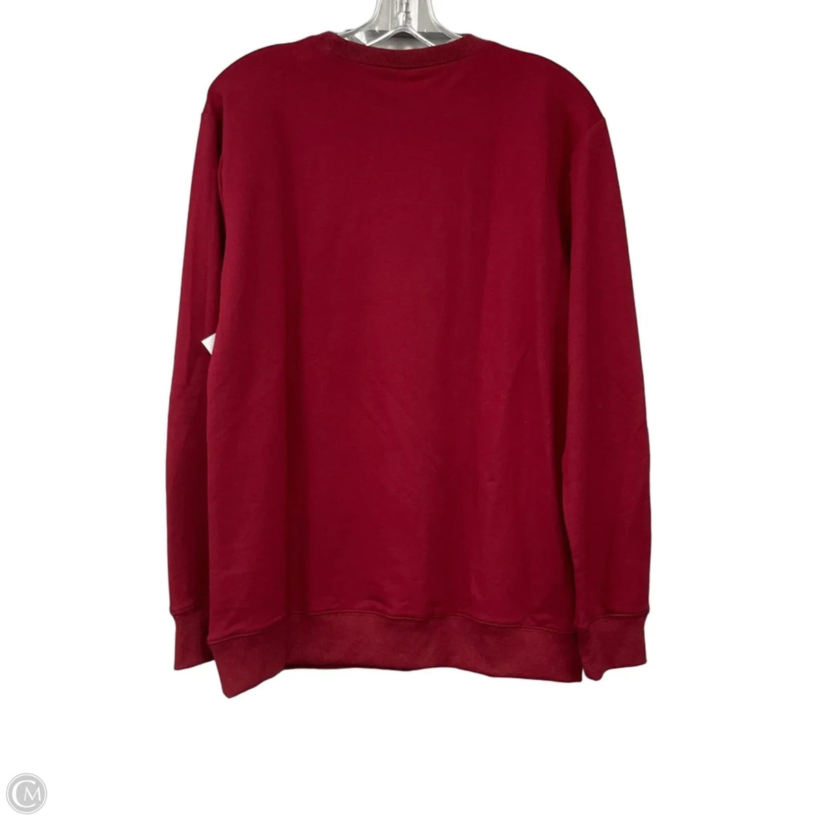 Sweatshirt Crewneck By Clothes Mentor In Red, Size: M