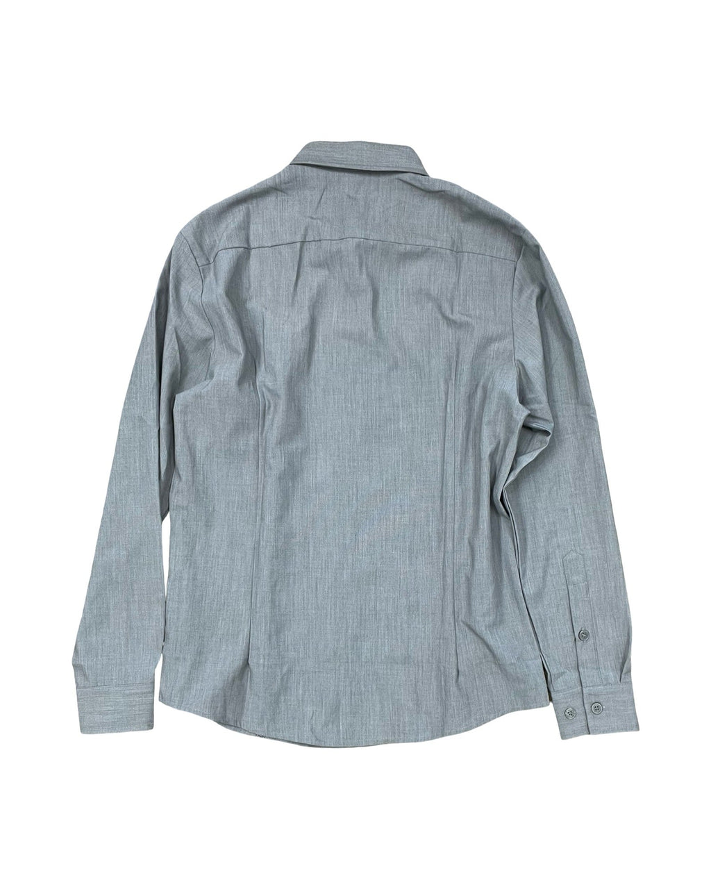 Blouse Ls By Clothes Mentor In Grey, Size:S