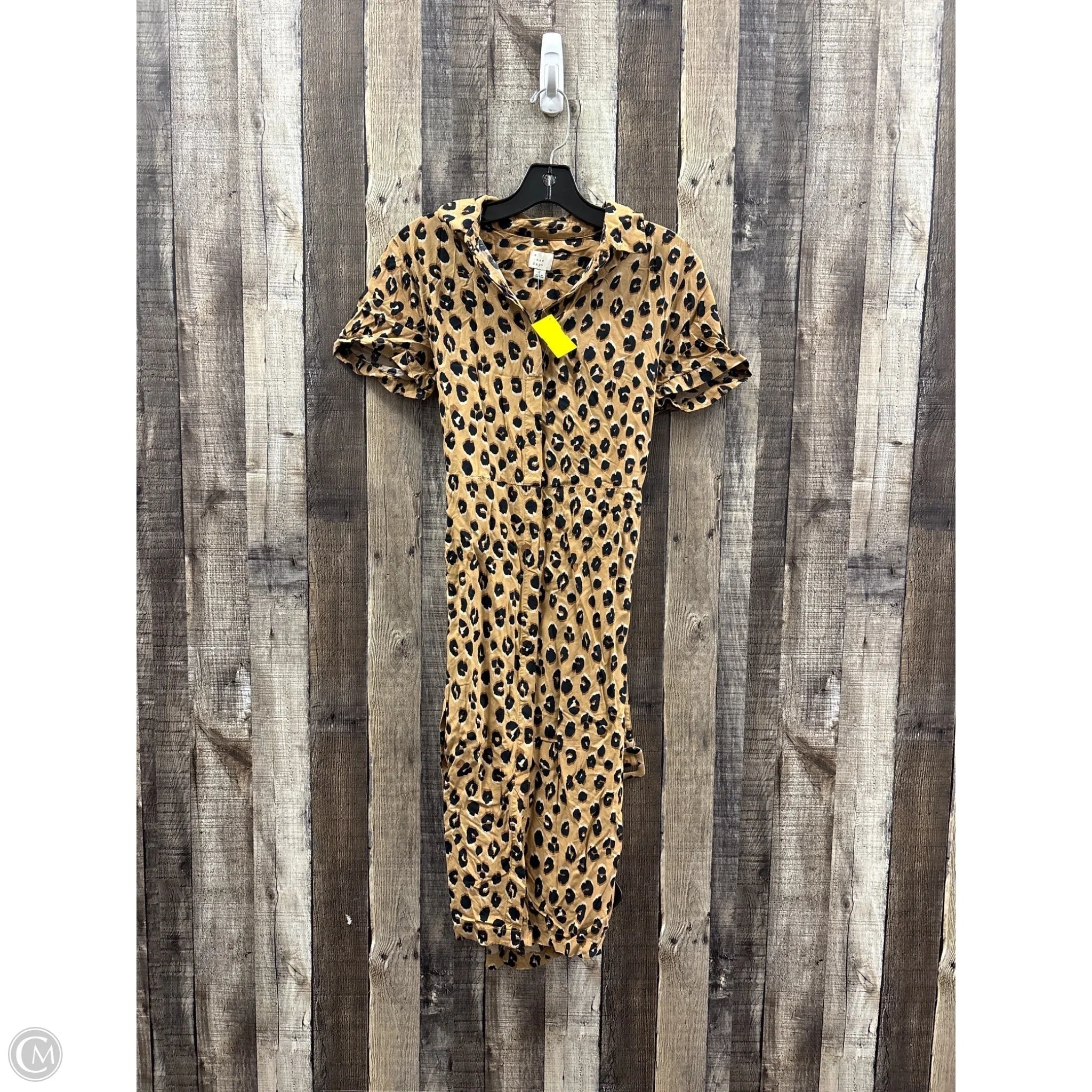 Dress Casual Short By A New Day In Animal Print, Size: S